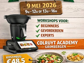Kookworkshop Thermomix voor beginners,
gevorderden en experts