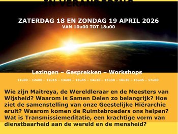 Open Infodagen  :  Een boodschap van Hoop
voor een wereld in verandering