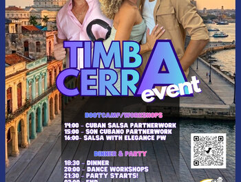 Cuban salsa workshopsRafael & Serena
Spring edition. Timba cerra/Salsasabrosita