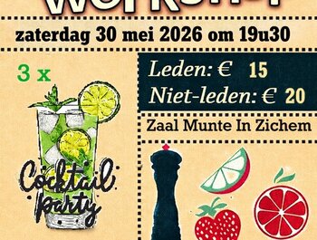 4de fantastische cocktail/mocktail
workshop