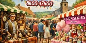 Vlooienmarkt van Silenrieux - Speciale
aanbieding op Paasmaandag