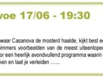 Lezing: Flirten en
verleiden