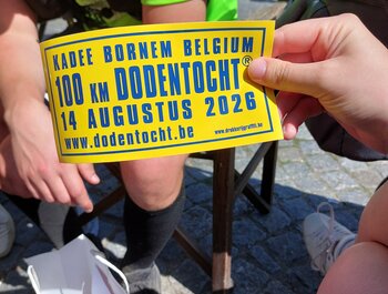 Oefenen voor de Dodentocht - 37ste
training - ca. 16 km