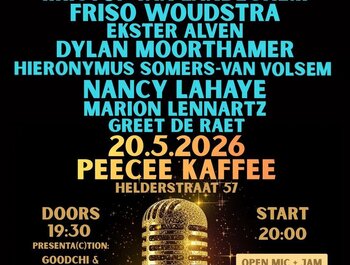 Think Poets Berchem poëzie en open mic
(5/B)