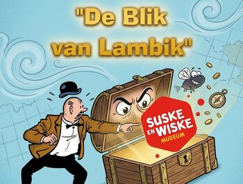 Zoek een Schat van Vlieg in het Suske en
Wiske Museum tijdens de zomervakantie