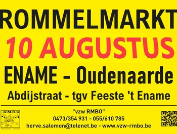 Rommelmarkt tijdens feeste
t\
