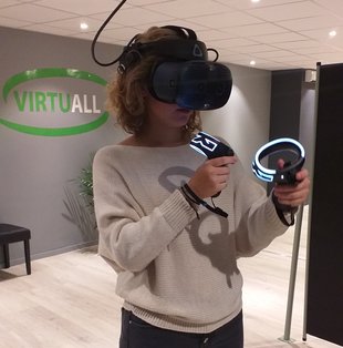 Ontspanning Virtuall, virtual reality-speelkamer