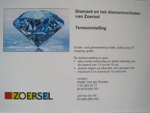 Tentoonstellingen Diamant het diamantverleden Zoersel