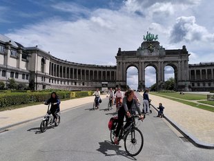 Ontspanning Gegidste fietstocht - highlights minder betreden paden Brussel