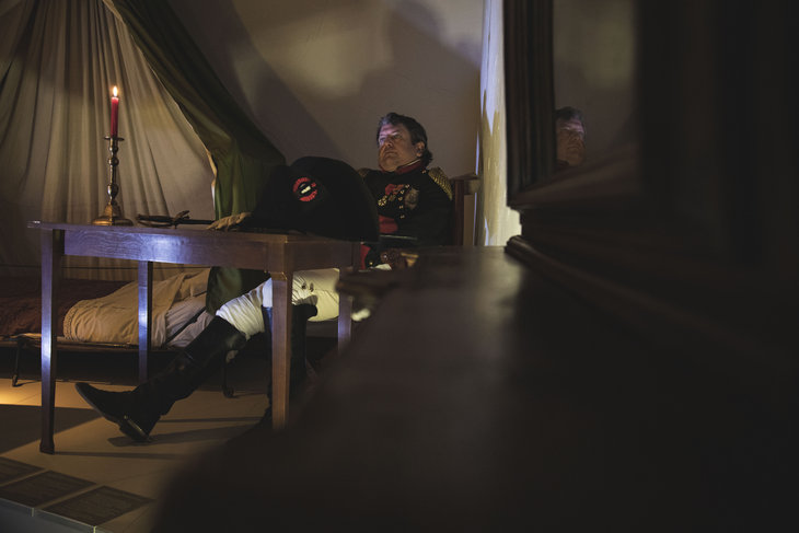 Tentoonstellingen Bezoek het museum het laatste hoofdkantoor Napol alle veiligheid beveili