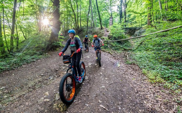 Ontspanning Huur E-scoots all-terrain (met gids)