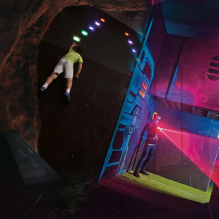 Ontspanning Indoortempel: Fast Tag, Lasergame, Bowling, Binnenspeeltuin