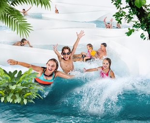 Ontspanning Zwemmen subtropisch zwemparadijs Lago Mons Piscine Grand Large