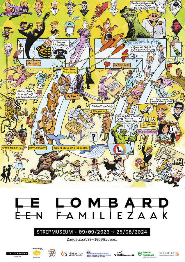 Tentoonstellingen Le Lombard, familiezaak
