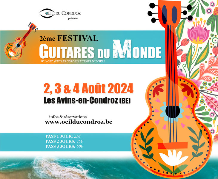 Concerten Festival Guitares Monde