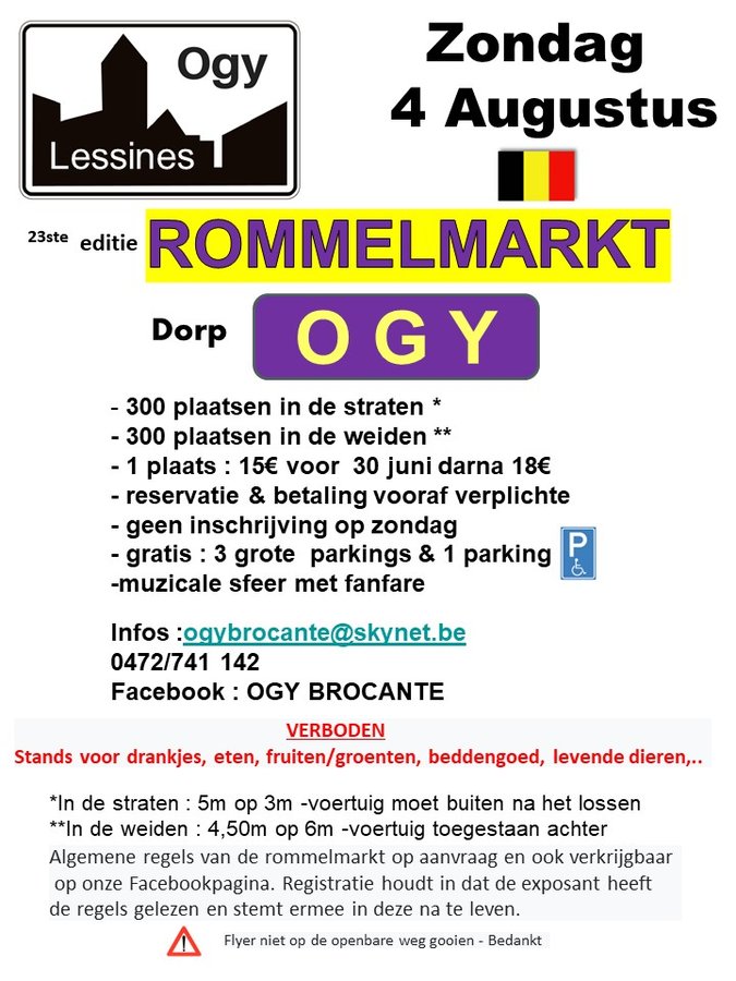  23ste Rommelmarkt (Lessines)