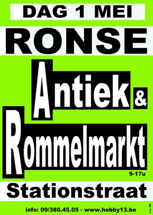  Antiek & Rommelmarkt Ronse