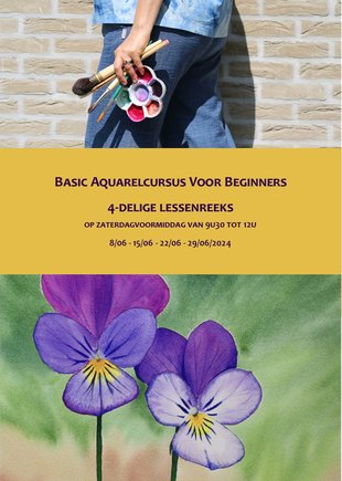 Workshops Basic Aquarelcursus voor beginners