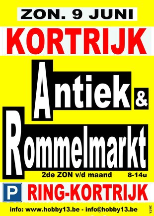  Antiek & Rommelmarkt Kortrijk