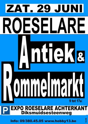  Antiek & Rommelmarkt Roeselare