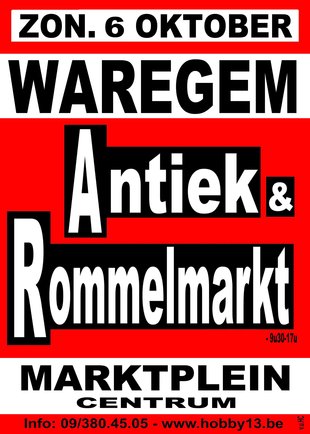  Antiek & Rommelmarkt Waregem