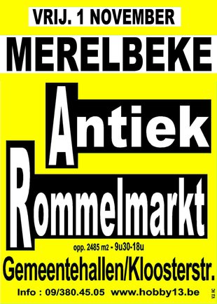  Antiek & Rommelmarkt Merelbeke