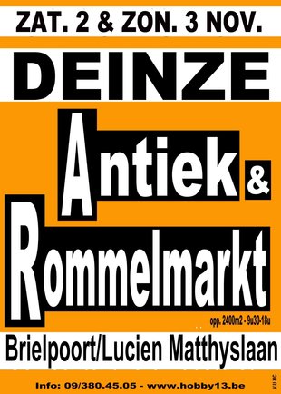  Antiek & Rommelmarkt Deinze