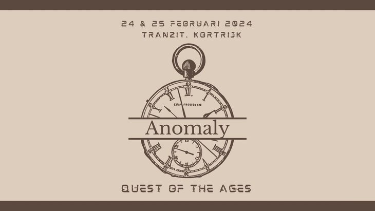 Ontspanning Escape game Anomaly