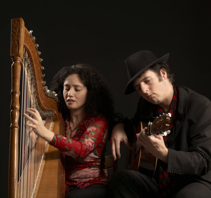 Concerten Claudia y Manito Arpamor