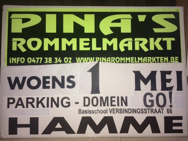  Pina s Jaarlijkse Rommelmarkt 1 Hamme ( St-Niklaas )