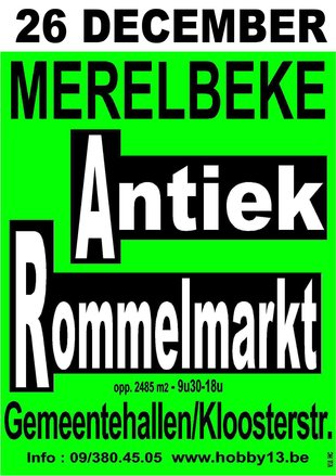  Antiek & Rommelmarkt Merelbeke