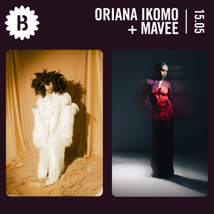 Concerten Oriana Ikomo + Mavee