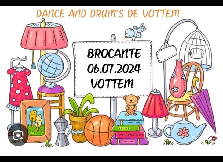  Dance Drum's vottem a, vlooienmarkt