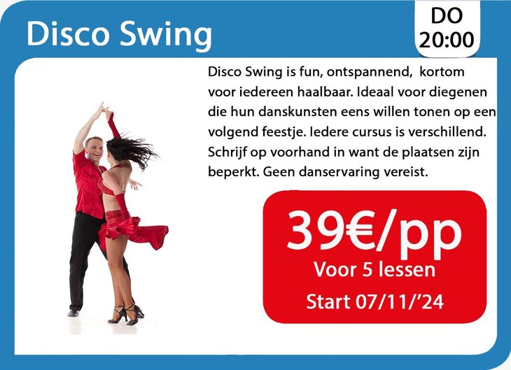 Workshops Disco Swing