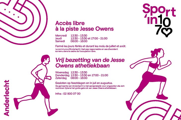 Workshops Vrij bezetting de Jesse Owens athetiekbaan
