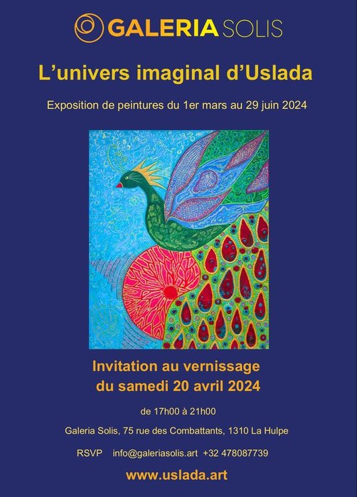 Tentoonstellingen Het denkbeeldige universum kunstenaar Uslada