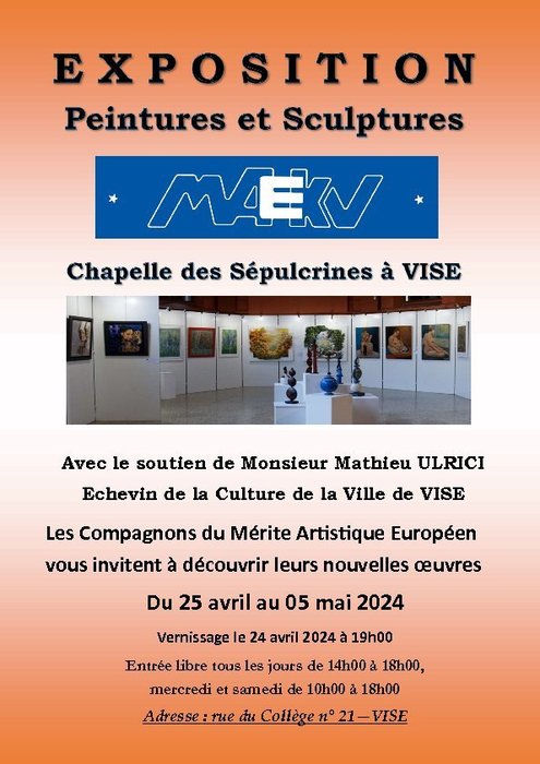 Tentoonstellingen Tentoonstelling de Metgezellen Europese Artistieke Verdienste (MAEKV)