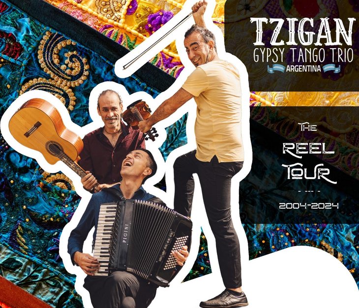 Concerten Tzigan (Gypsy Tango Trio)