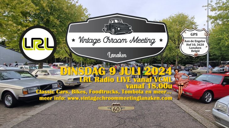 Ontspanning Vintage Chroom Meeting Lanaken - Radio Live 