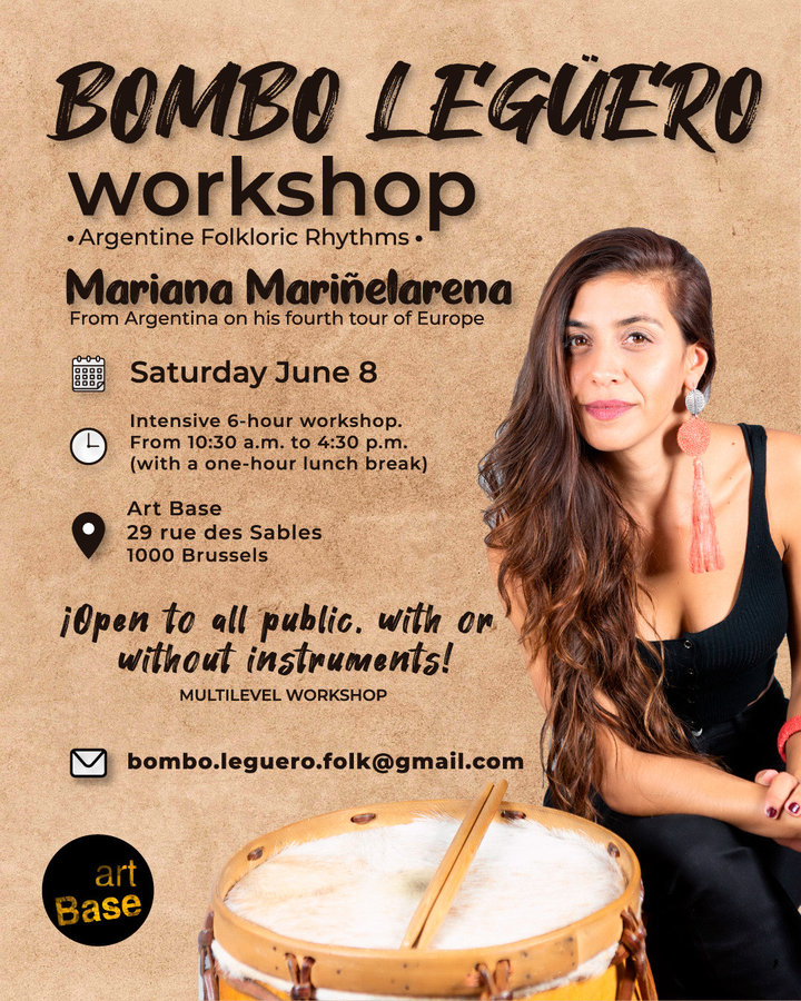 Workshops Bombo Legero Workshop Argentine Traditional Rhythms