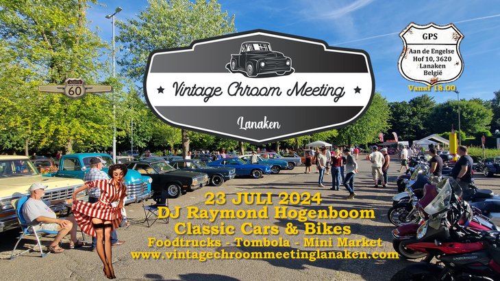 Ontspanning Vintage Chroom Meeting Lanaken - Raymond Hogenboom