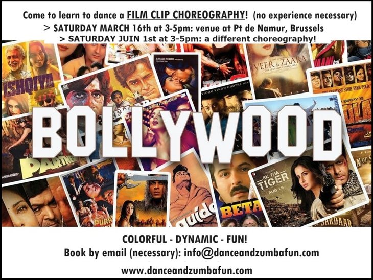 Workshops Bollywood dance film-clip workshop
