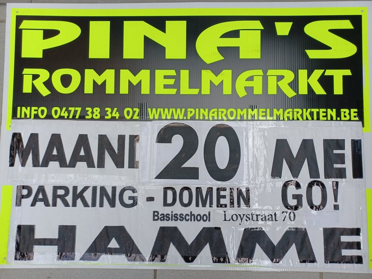  Pina s Jaarlijkse Rommelmarkten Hamme ( St-Niklaas )