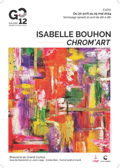 Tentoonstellingen Tentoonstelling de kunstenaar Isabelle Bouhon - Chrom'Art
