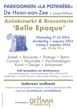  Antiekmarkt & Brocanterie  Belle Epoque  - Haan