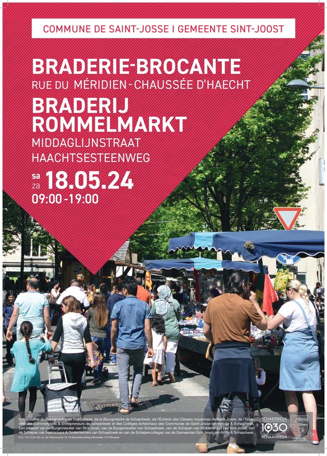  Braderij - Rommelmarkt 'Middaglijn / Haacht'