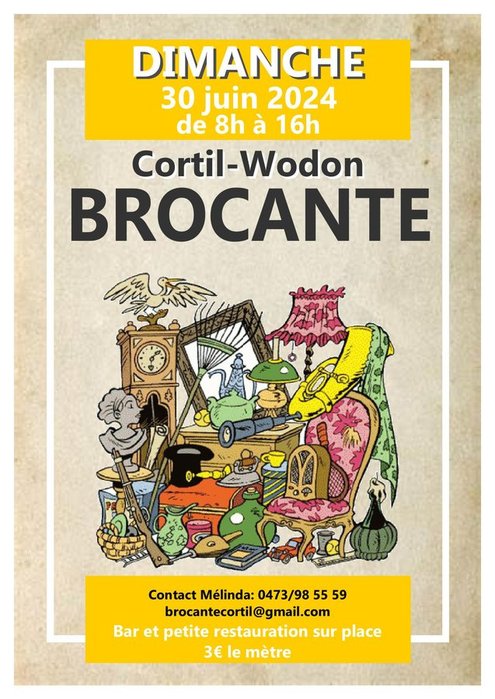  6e Cortil-Wodon-vlooienmarkt