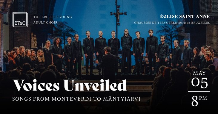 Concerten Byac Voices Unveiled - Songs from Monteverdi Mntyjrvi