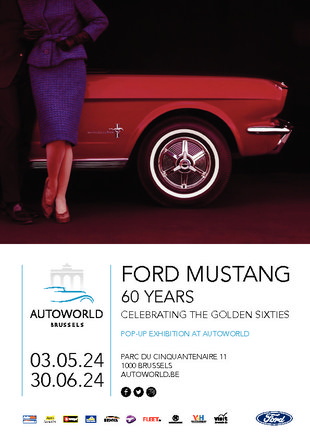 Tentoonstellingen Ford Mustang Years. Celebrating Golden Sixties.