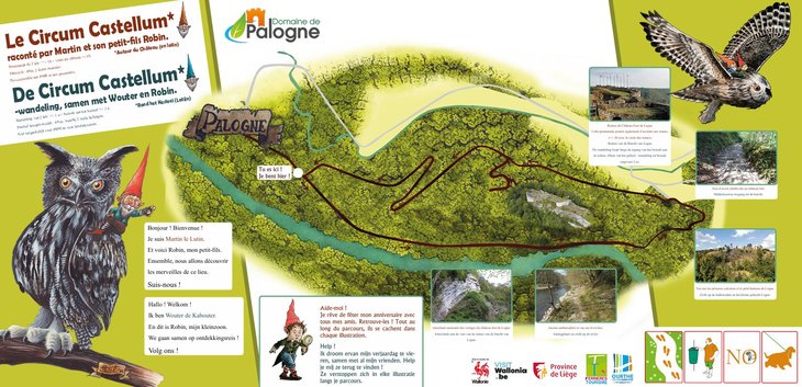 Ontspanning Wandeltocht : Circum Castellum - Domaine Palogne